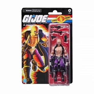 现货 孩之宝 GIJOE 特种部队 光头博士 复古挂卡版 6寸可动人偶