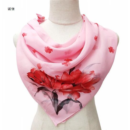 spring and autumn new pattern Chiffon printing Silk scarf Sunscreen Shawl scarf Large squarein the Accessories/Leather belt/Hat/Muffler , Muffler/Scarves/Shawl  category - from Buy2taobao.com to provide professional Taobao agent buy service
