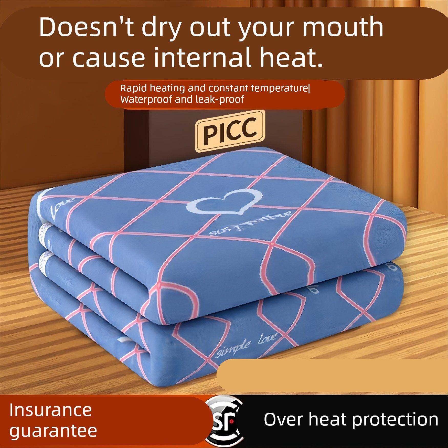 电热毯子单人可水洗宿舍学生上下铺加厚冬天单人床保暖床上垫子