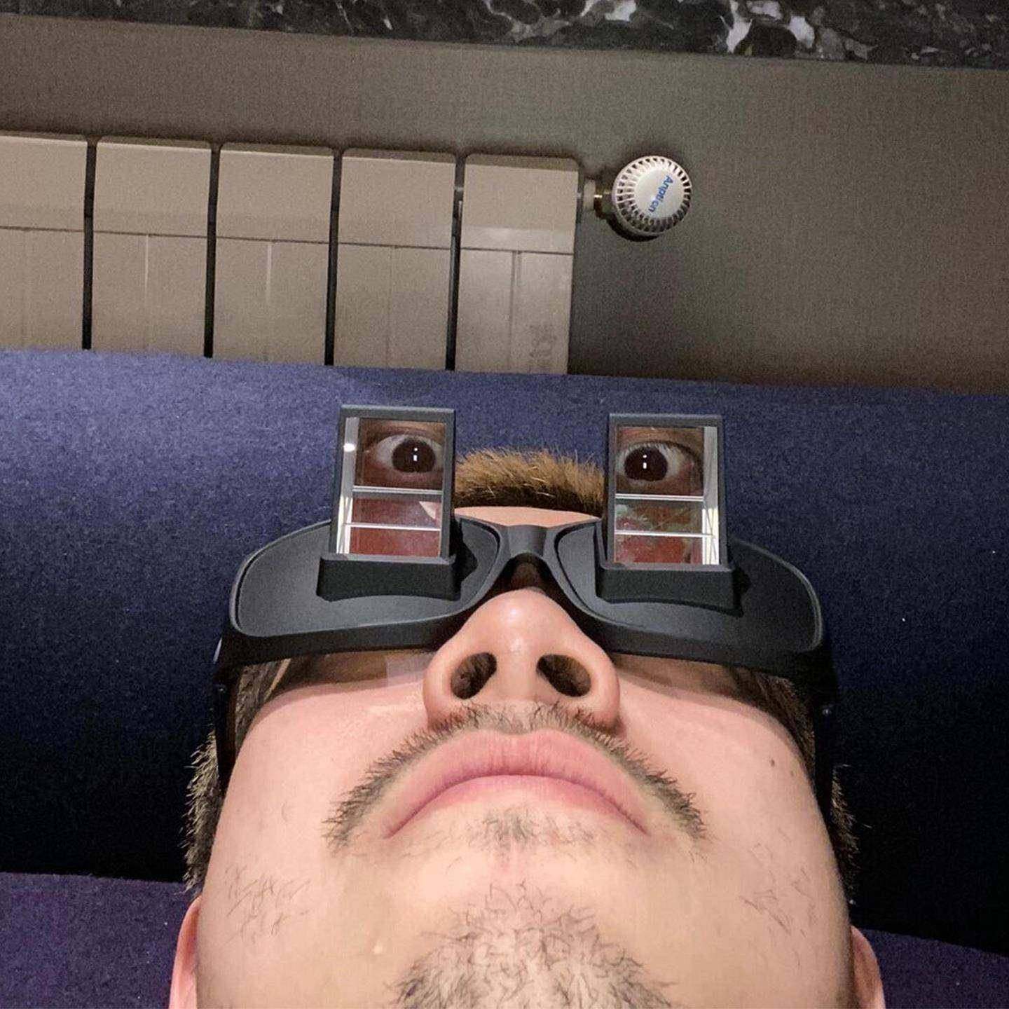 【宿舍好物】懒人眼镜折射躺着玩手机看书平板神器个性防颈椎酸疼