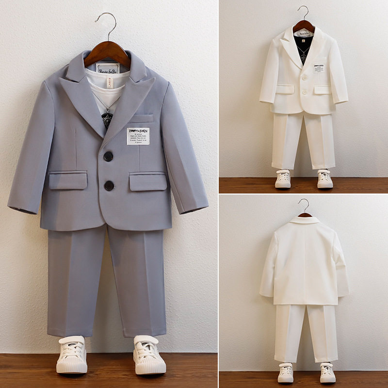 儿童礼服男童休闲西服春秋韩版