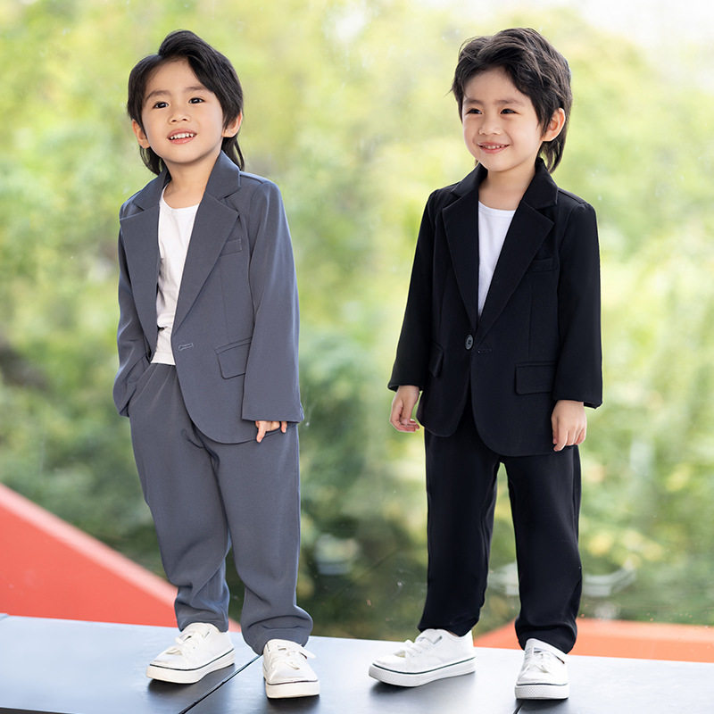 男童礼服走秀西服花童舞台西装