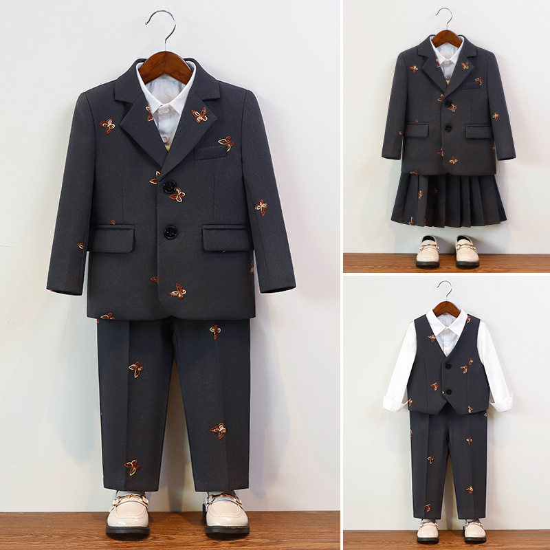 念童娇西服/小西装男女童西服套