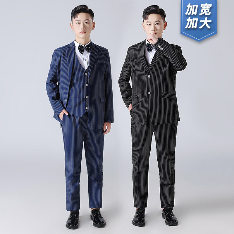 男童礼服儿童加肥加大西服小西装