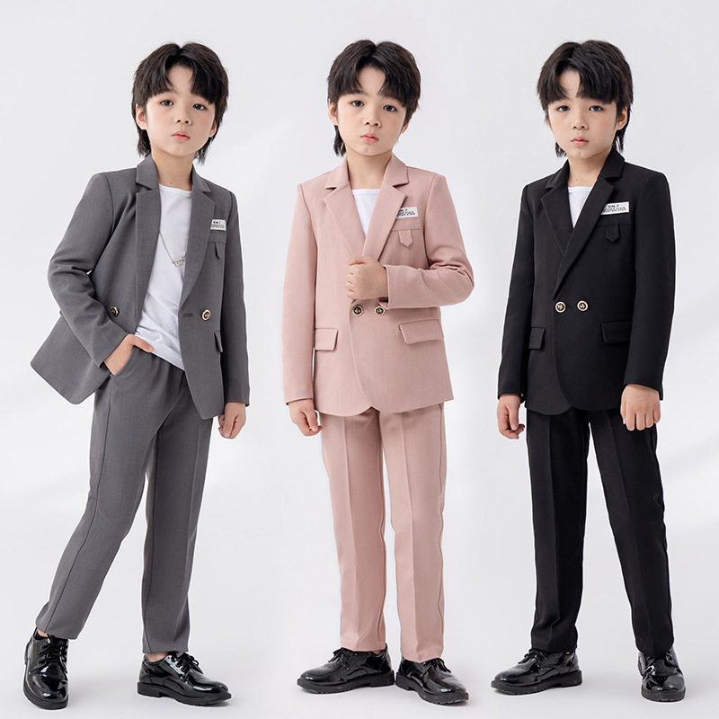 男童走秀礼服儿童西装休闲