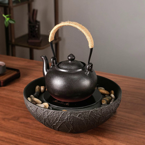 岳恒 YH-T03 围炉煮茶电茶炉耐高温煮水器电陶炉煮茶壶茶具套装