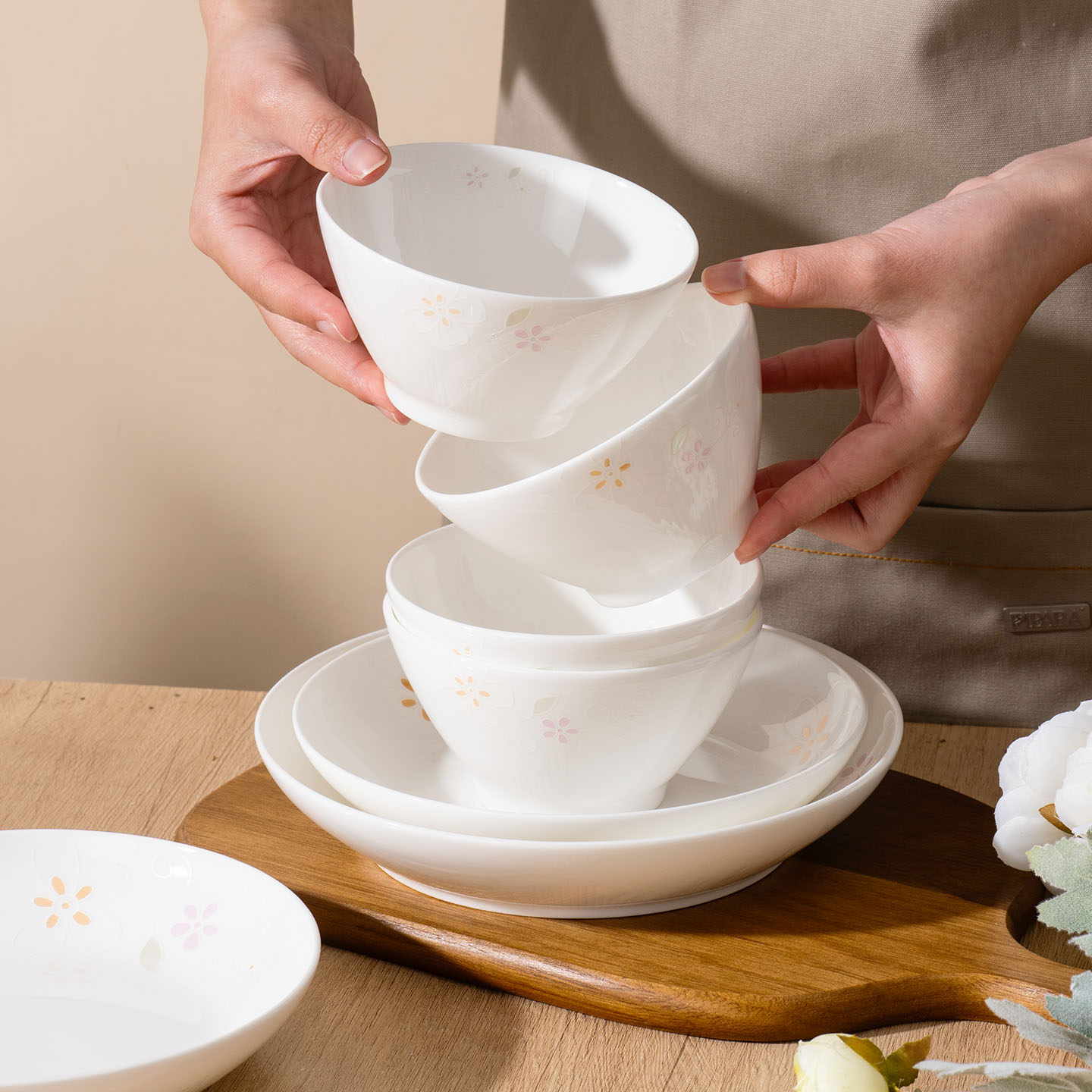 【安全健康】顺祥陶瓷简约餐具图片