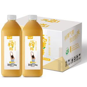 希之源榨鲜玉米汁饮料大瓶1.25KG*6瓶谷物轻断食蔬菜果汁代餐饮品