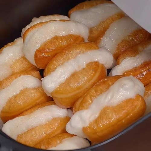 加热即食迷你糍粑油条网红小吃家庭装商用批发半成品糍粑夹心拉丝