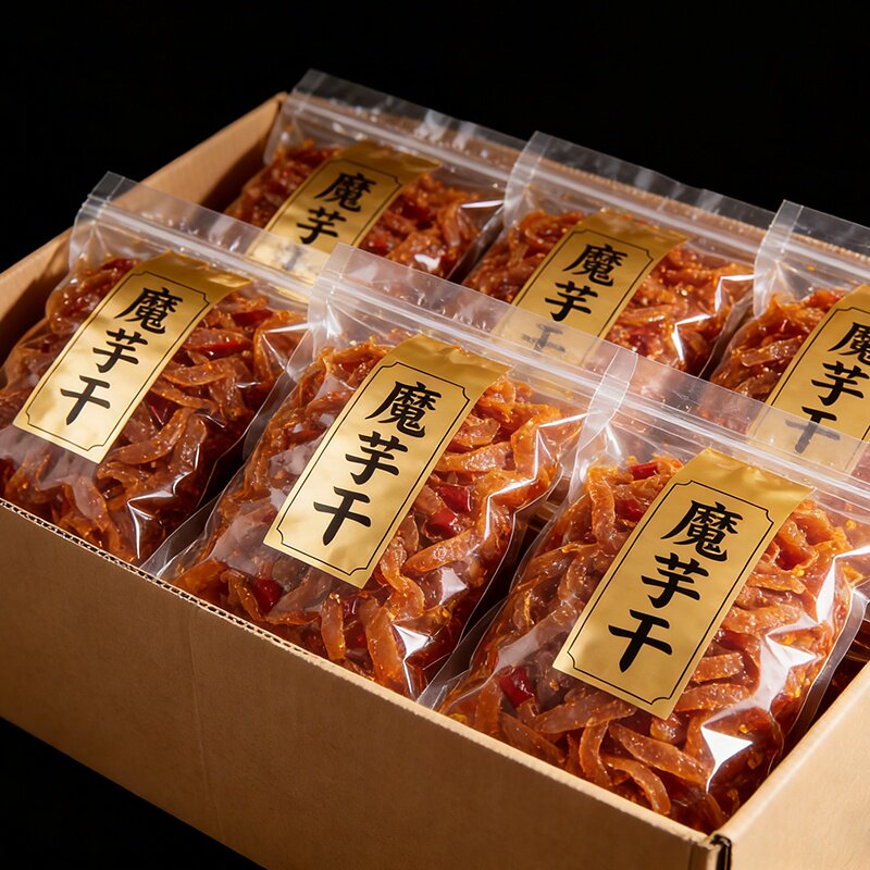 魔芋干香辣味麻酱味追剧搭子劲道耐嚼便携装湖南特产辣条即食零食