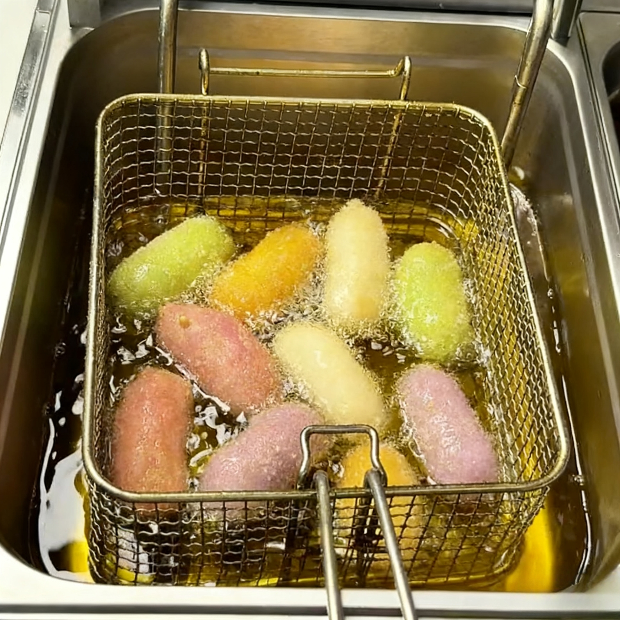 【零反式脂肪酸】爆浆糍粑网红美食彩虹麻糍软糯叽叽多种口味早餐