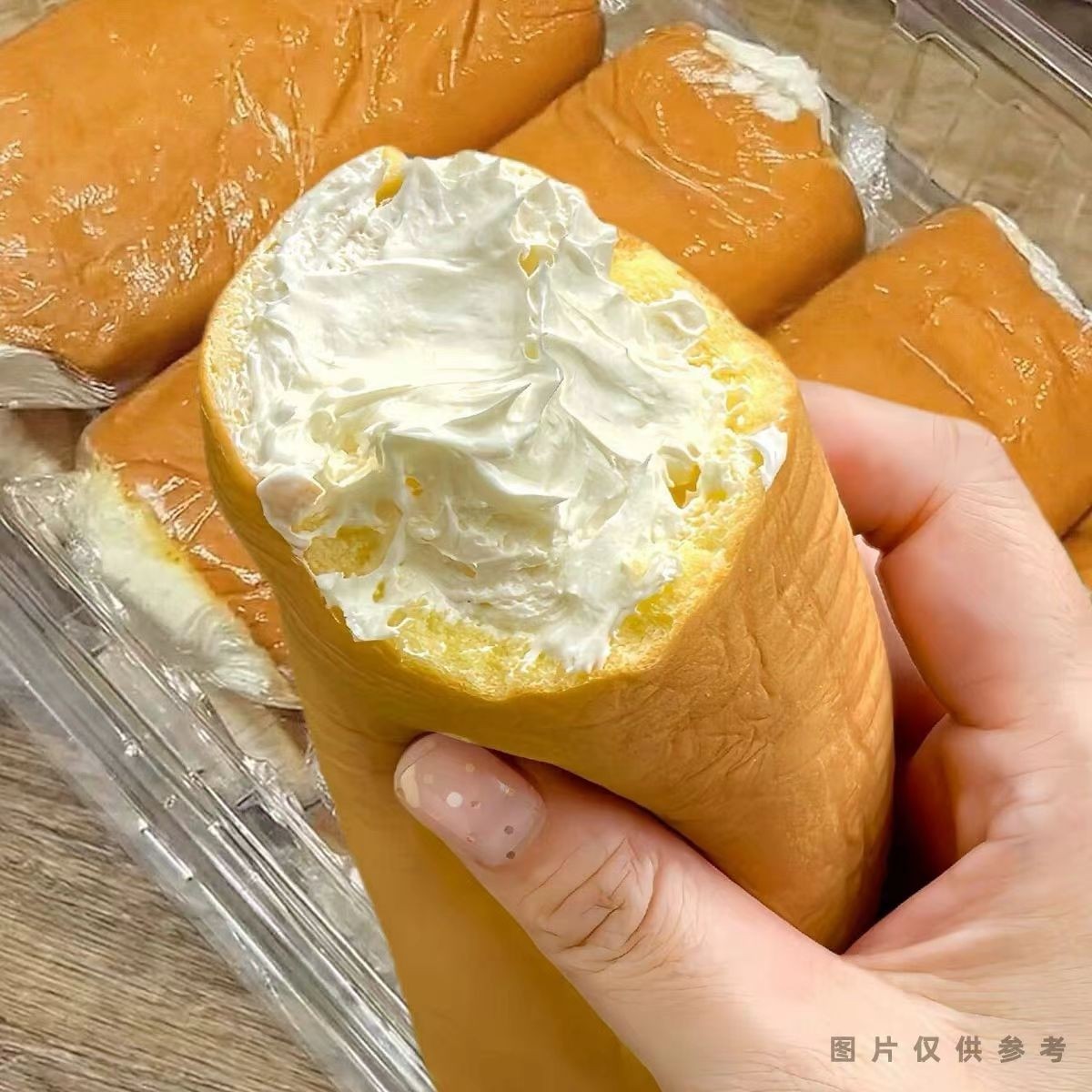 【下午茶点】老式奶油卷商用网红零食面包卷蛋糕卷爆浆满满奶油,零食/坚果/特产,夹心面包,淘宝优惠券,粉丝福利购,淘宝优惠卷