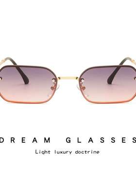 金属框太阳眼镜欧美海洋片彩色墨镜网红跨境 遮阳镜网红爆款