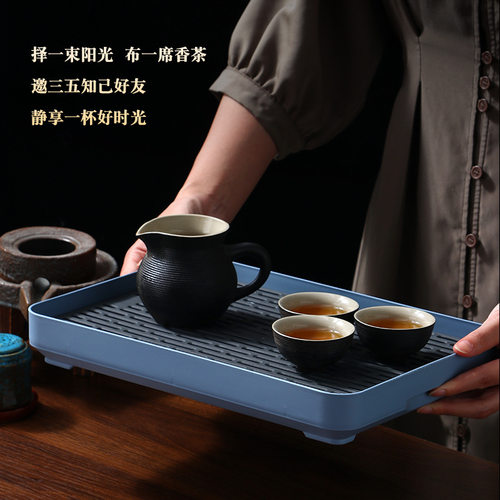 水杯架沥水杯架家用茶杯架出门旅行茶具户外茶盘工地茶盘泡茶盘