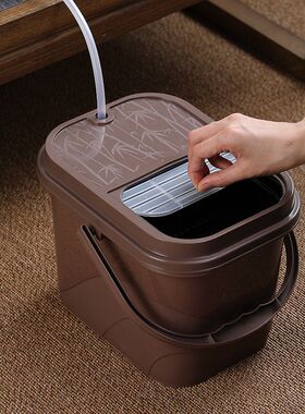 茶渣桶塑料滤茶桶功夫茶具配件茶台茶水废水桶茶几家用客厅茶水桶