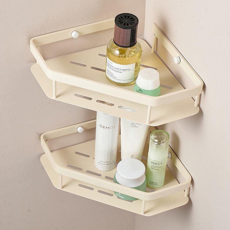 奶油风卫生间转角架收纳三角网篮全铜白色浴室化妆台置物架免打孔,家庭/个人清洁工具,浴室角架/置物架,淘宝优惠券,粉丝福利购,淘宝优惠卷