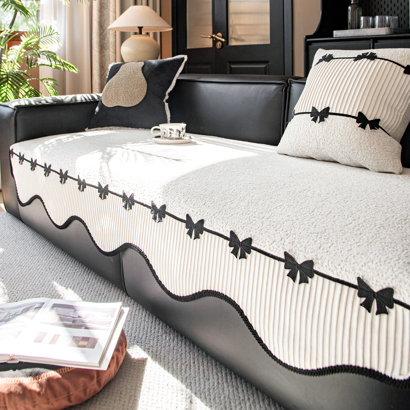 四季通用轻奢高级感沙发垫