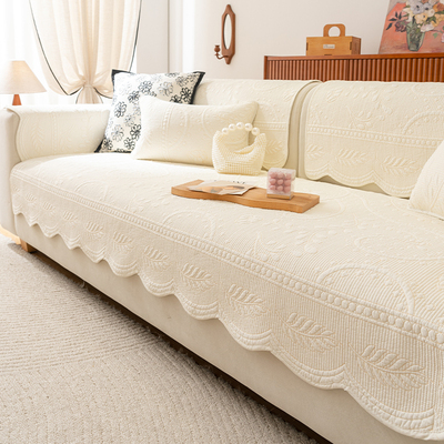 高级感四季通用沙发垫子2025新款固定防滑直排皮坐垫子盖布巾套罩