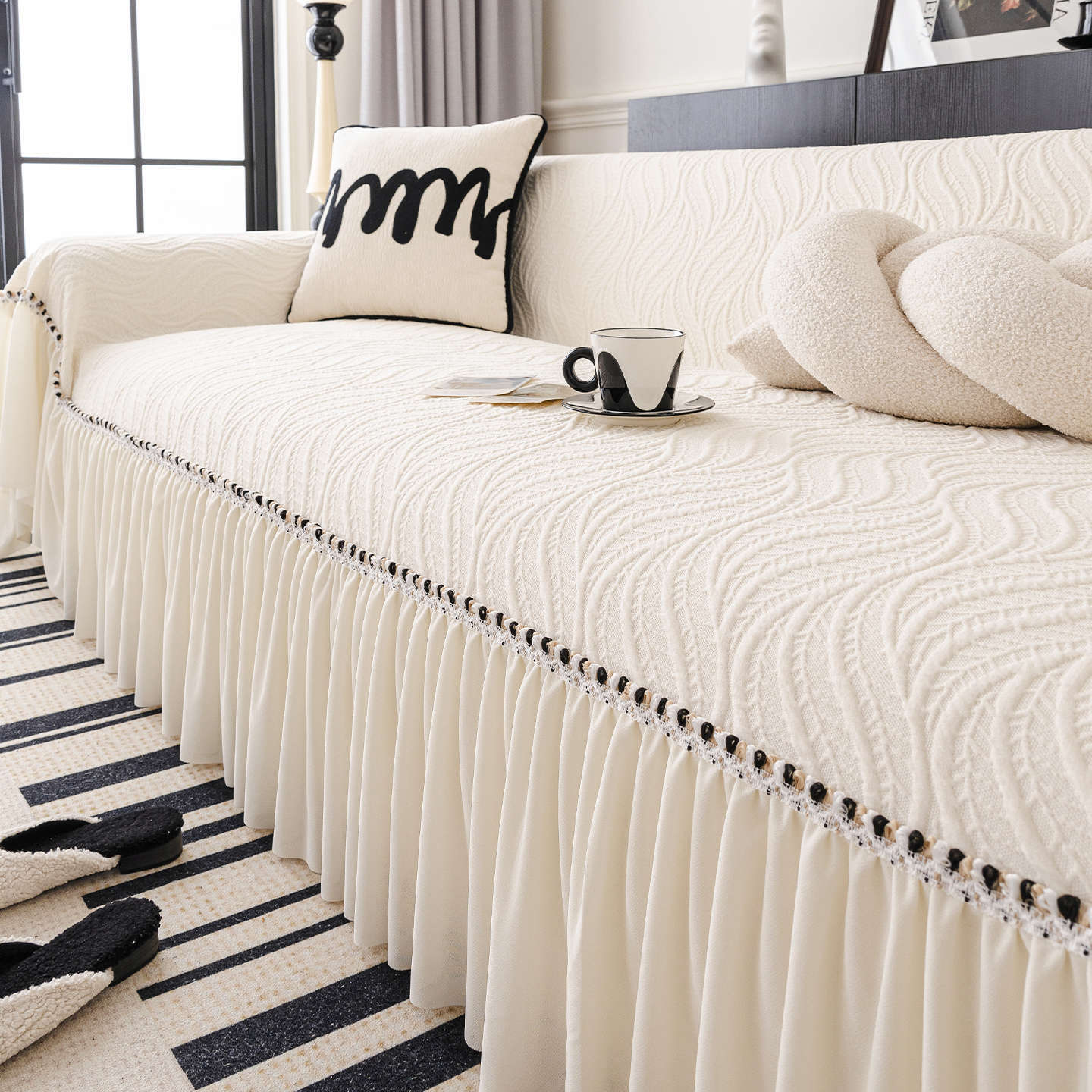 四季通用沙发巾一整张全盖