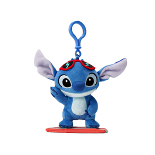 正版迪士尼挂件史迪仔玩偶噗噗维尼熊钥匙扣草莓熊毛绒玩具礼物