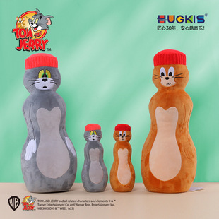 猫和老鼠大玩偶搞怪变形毛绒玩具汽水瓶公仔可爱蠢萌趣味抱枕送礼