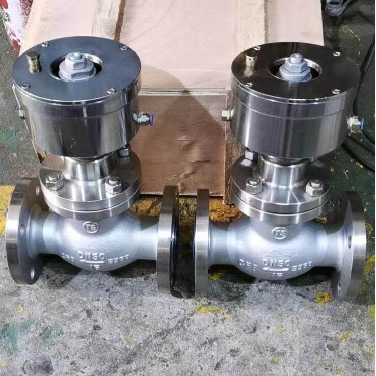 QDQ421F-25P/RL气动紧急切断阀 燃气、液化气紧急切断阀 CF8材质