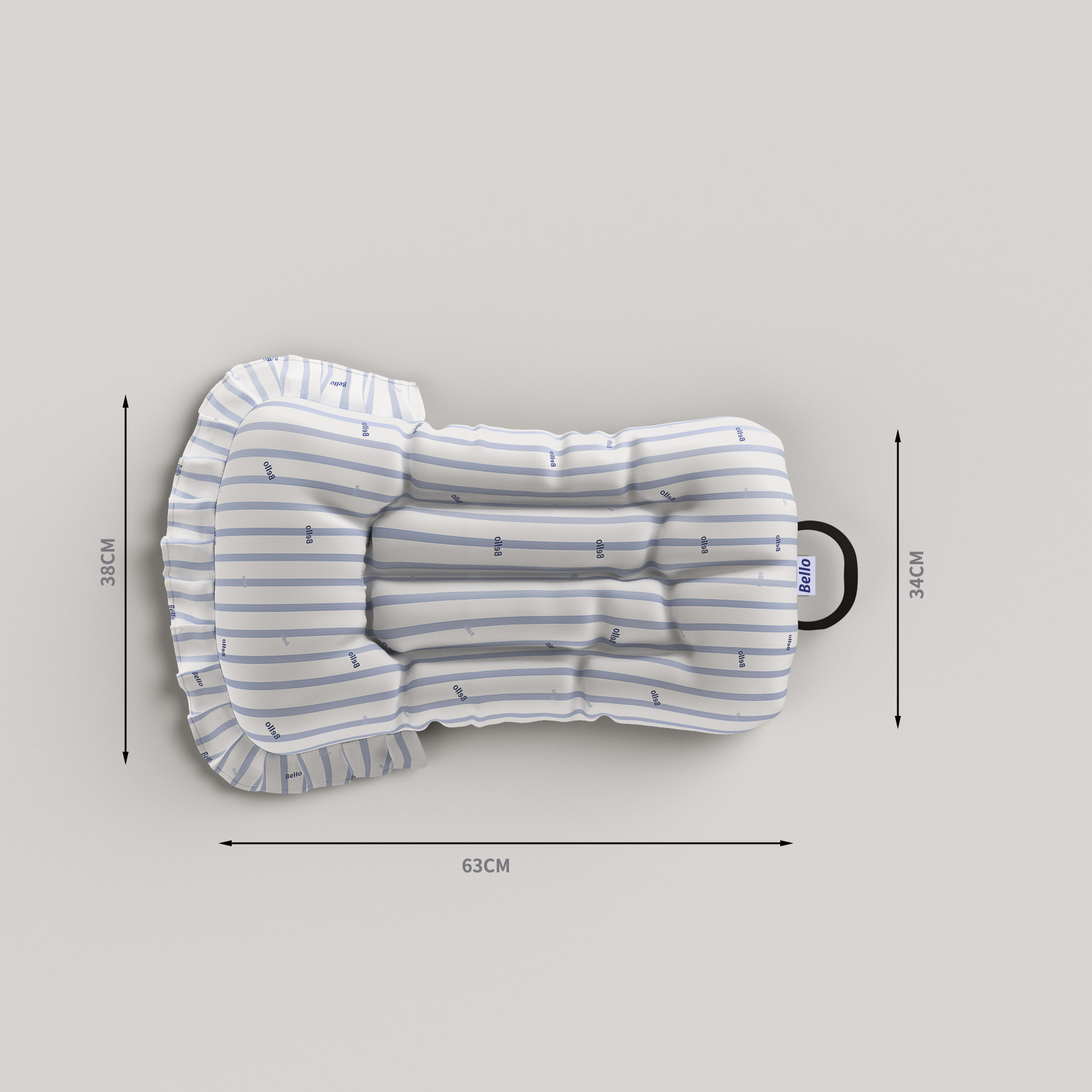bello宠物推车配件 宠物推车垫子猫咪狗狗秋冬保暖坐垫睡垫