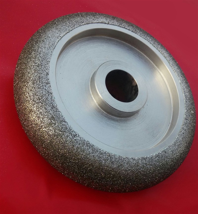 电镀金刚石外弧轮 凸凹轮塑料成型靠模砂轮 修整金刚轮海绵磨轮