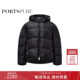 宝姿PORTSPURE女装 温暖连帽羽绒服RT9U212UWP034