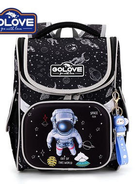 GOLOVE书包小学生1-2年级儿童书包幼儿园背包男孩书包女孩背包