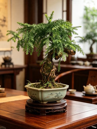 绿植庭院好养微型景观室内澳洲杉