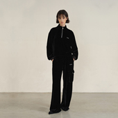 MIRACLEx YOYOKULALA 联名系列丝绒真丝睡衣工装 SILKY 裤 可外穿