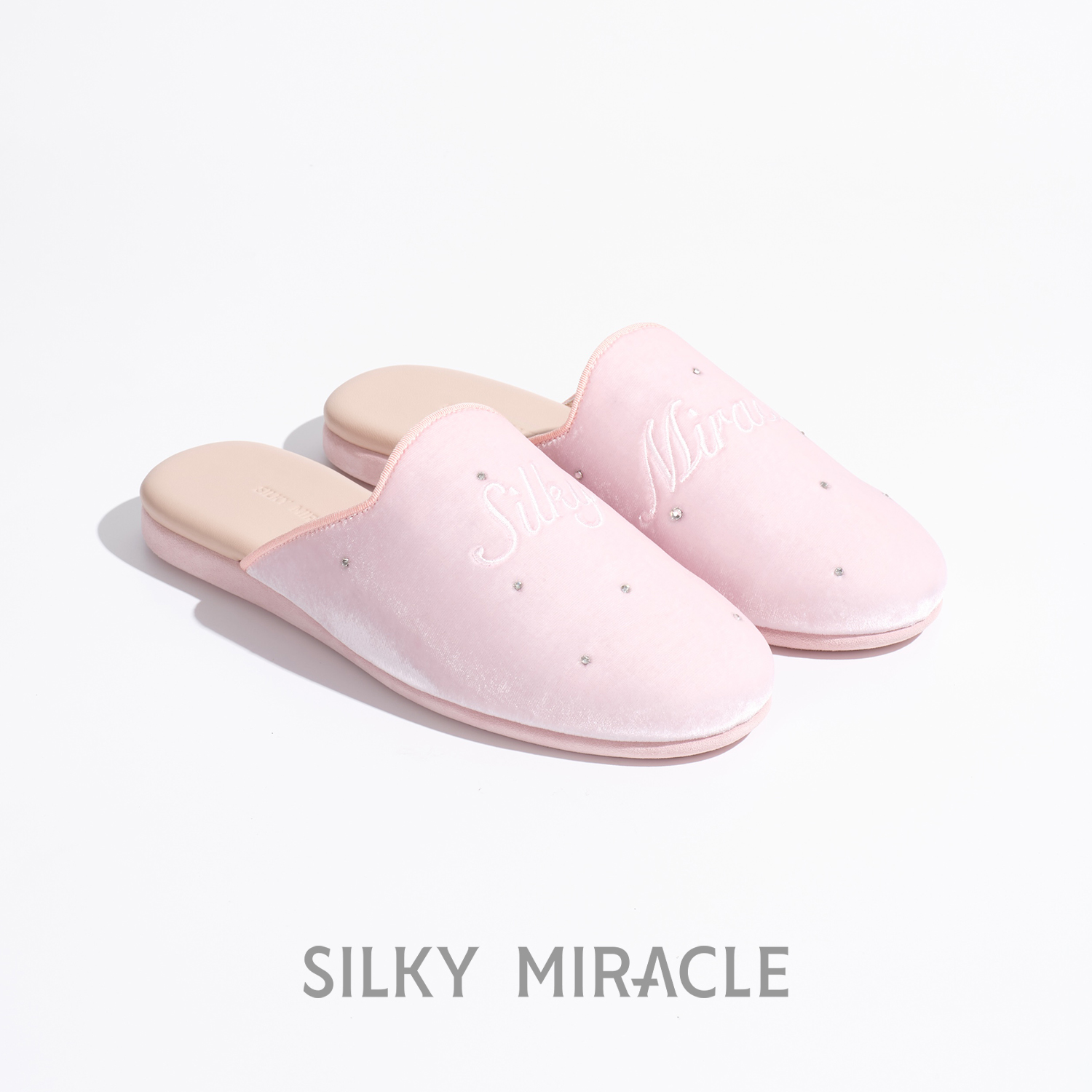 SILKYMIRACLE男女士丝绒拖鞋