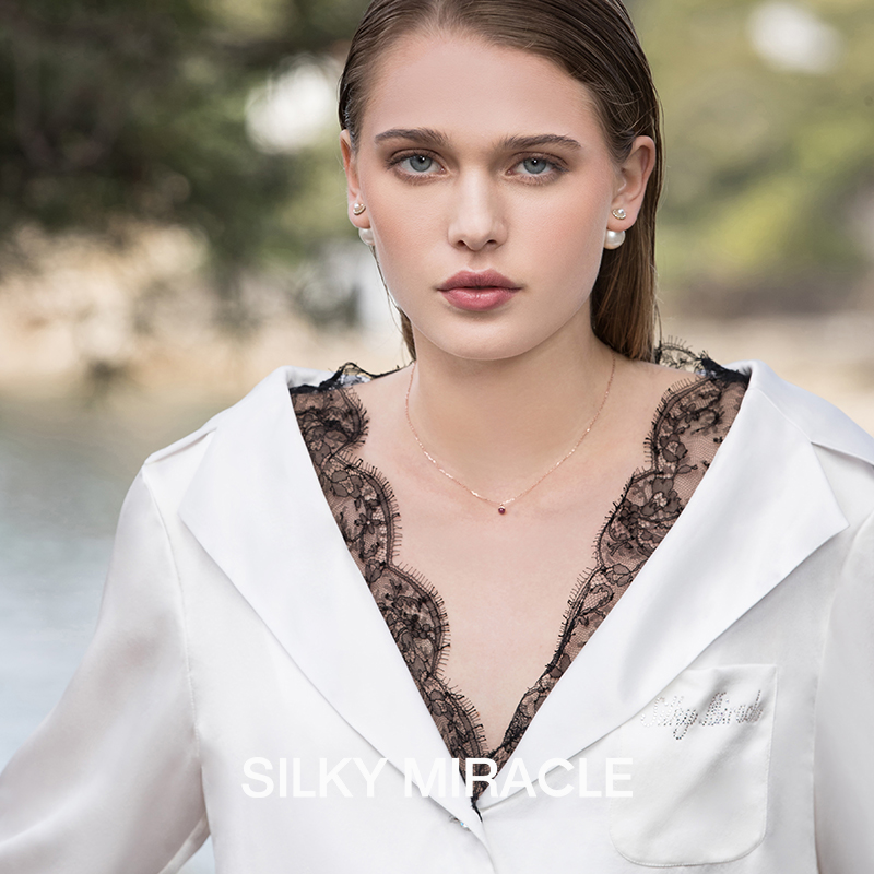 SILKYMIRACLE复古真丝女士