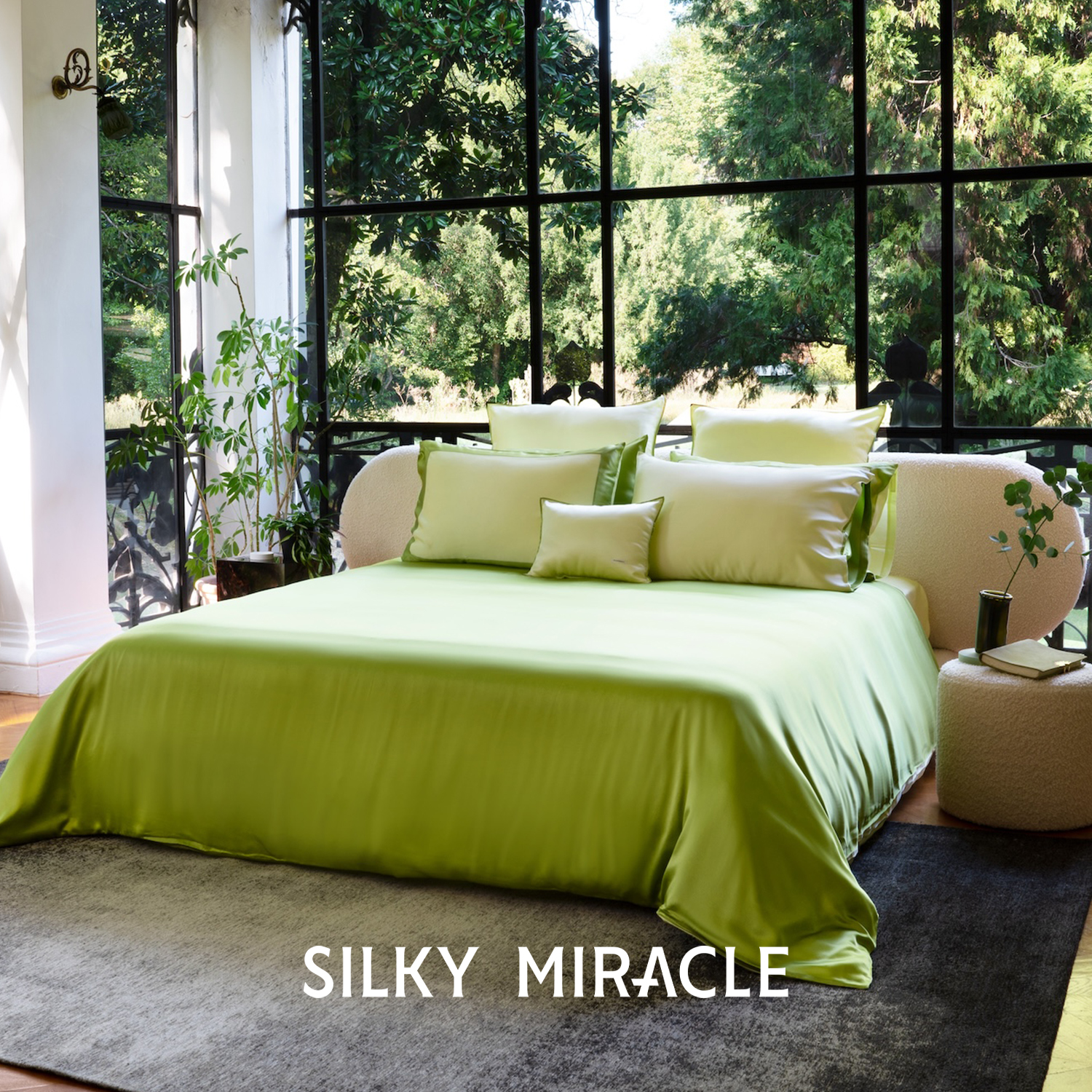 SILKYMIRACLE真丝4件套奢华