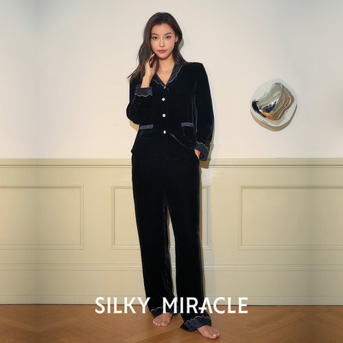 丝绒睡衣SILKYMIRACLE女