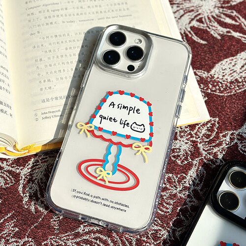 简约文艺适用于iPhone手机壳