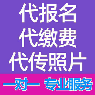 公务员社工考试代上传照片代报名代缴费处理事业编招聘法考凭职称
