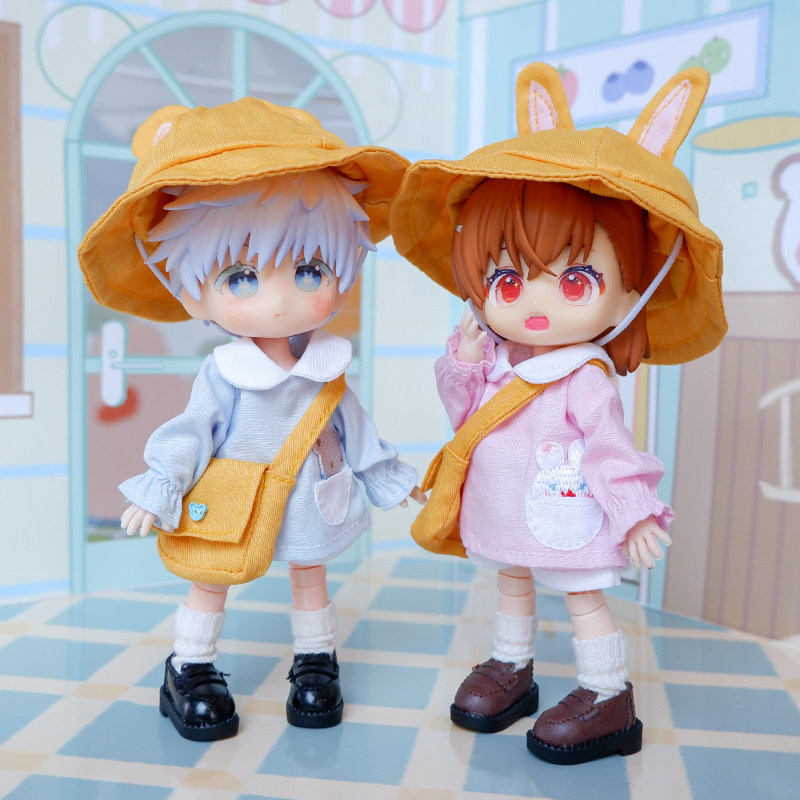 ob11鞋子娃衣制服学生