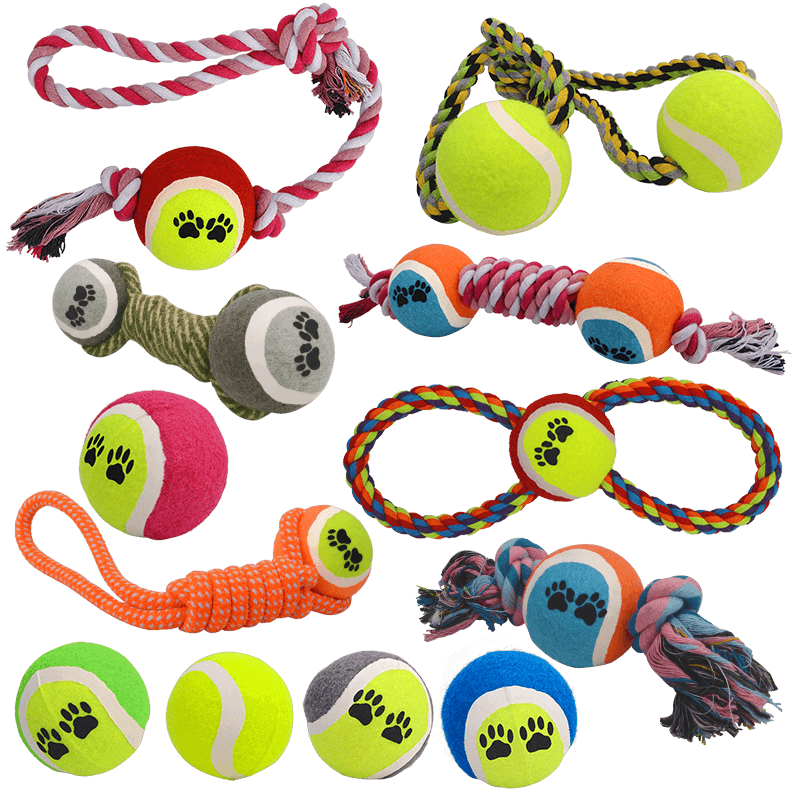 狗狗玩具耐咬网球幼边牧金毛泰迪