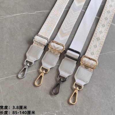 经典百搭可调节单买加长斜挎肩带