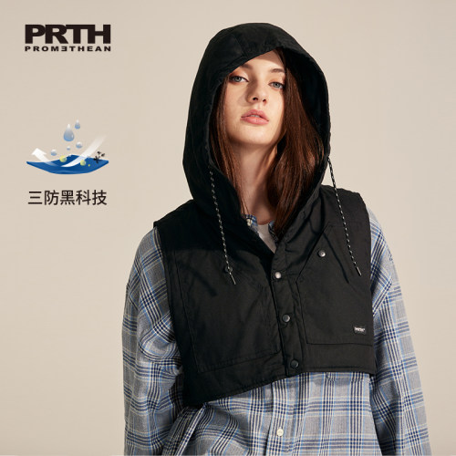 PRTH秋冬马甲夹棉短款