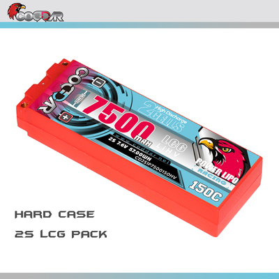 鹰氪CODDAR 7500MAH 2S 7.6V 150C LCG高爆发RC1/10电房车模锂电