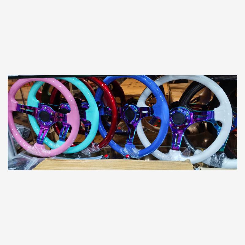 适用汽车改装方向盘高光1