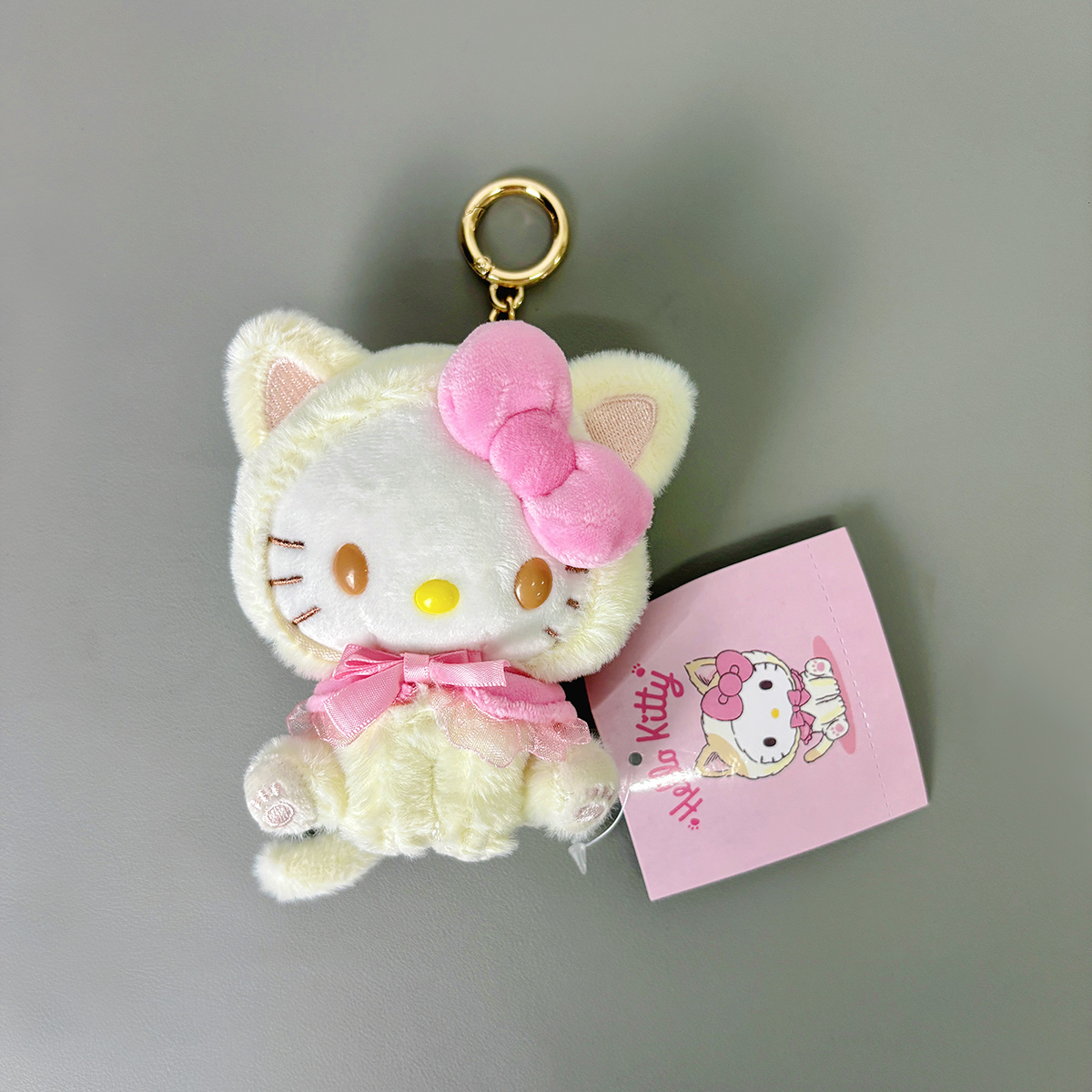 韩国KT猫咪日系可爱卡通毛绒挂件高级感变装公仔玩偶钥匙扣礼物