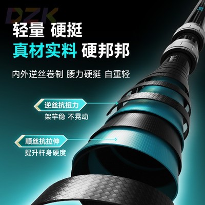 汉鼎飞越支架轻硬高碳伸缩鱼竿架碳素炮台支架后挂n3