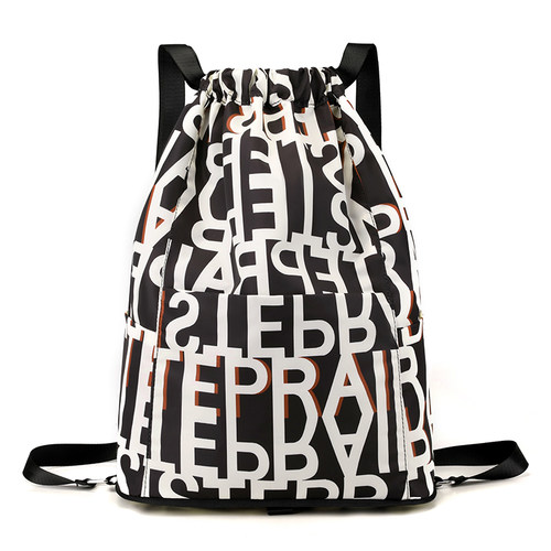 折叠轻便复古束口袋