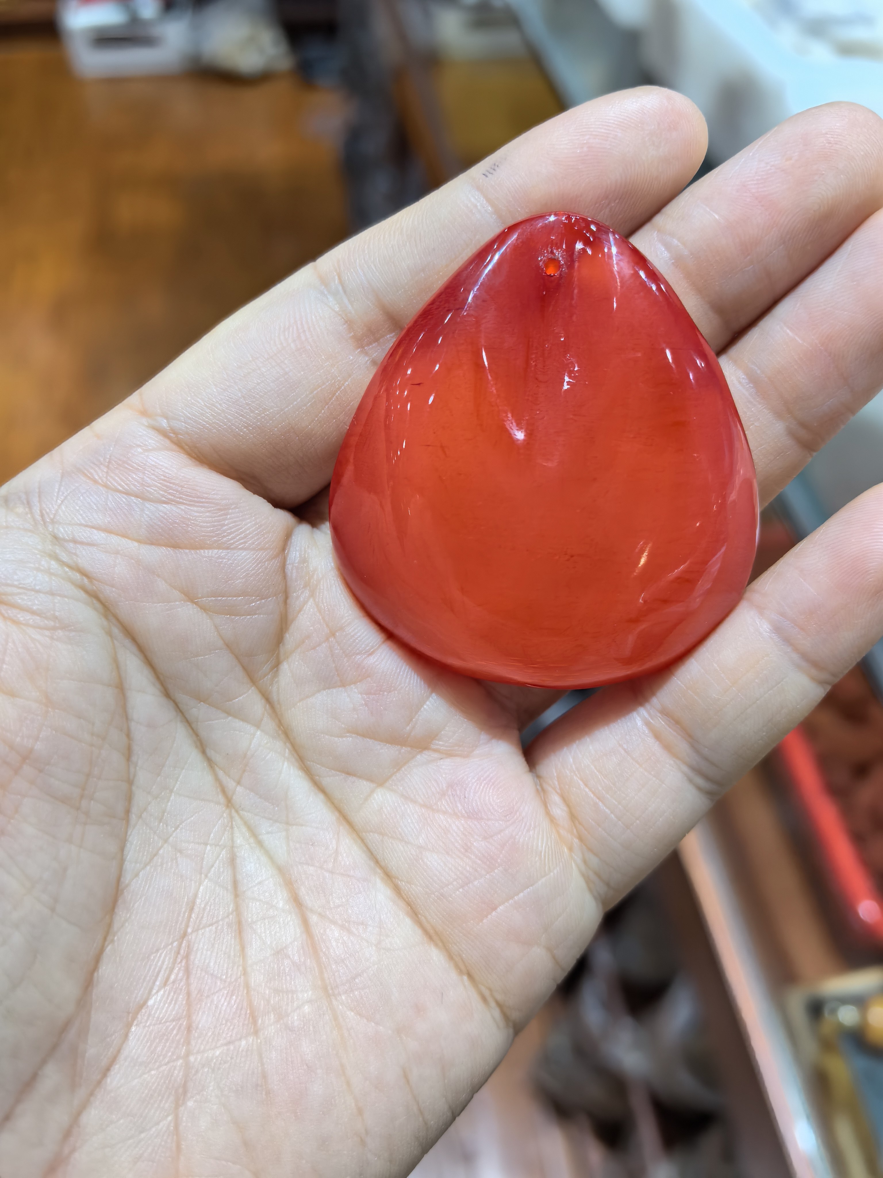 婴儿青鱼石石吊坠鱼惊石喉骨寻鱼与君吊坠婴儿石吊坠天然鱼惊骨扣