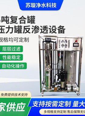 0.5吨复合带压力反渗透设备小流量频次纯水安装净水设备
