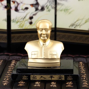 毛主席摆件.7 厂家 高端水晶香水座 汽车香水座 金属汽车香水座